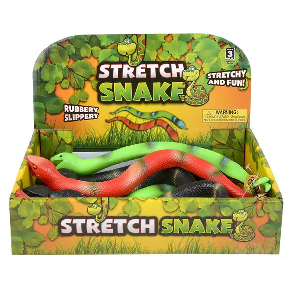 Halloween Rubber Snake Toy for Kids in Bulk - Assorted