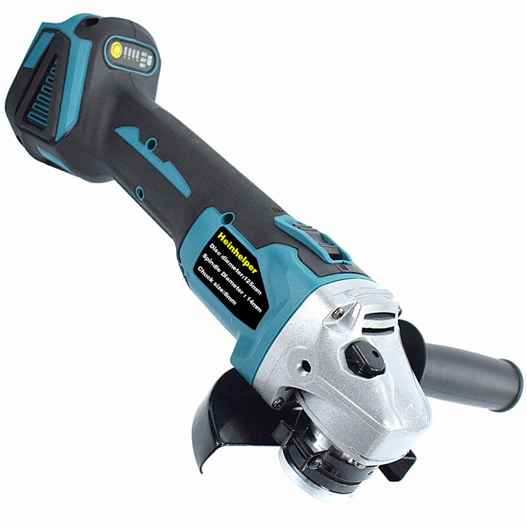 125mm Brushless Cordless Angle Grinder Variable 4 Speed Grinder Machine Polisher Power Tool For Makita Battery 18V