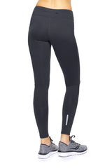 Women's Mid-Rise Zip Pocket Full Length Leggings