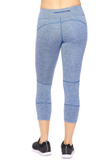 Women's Mid-Rise Zip Pocket Capri Leggings